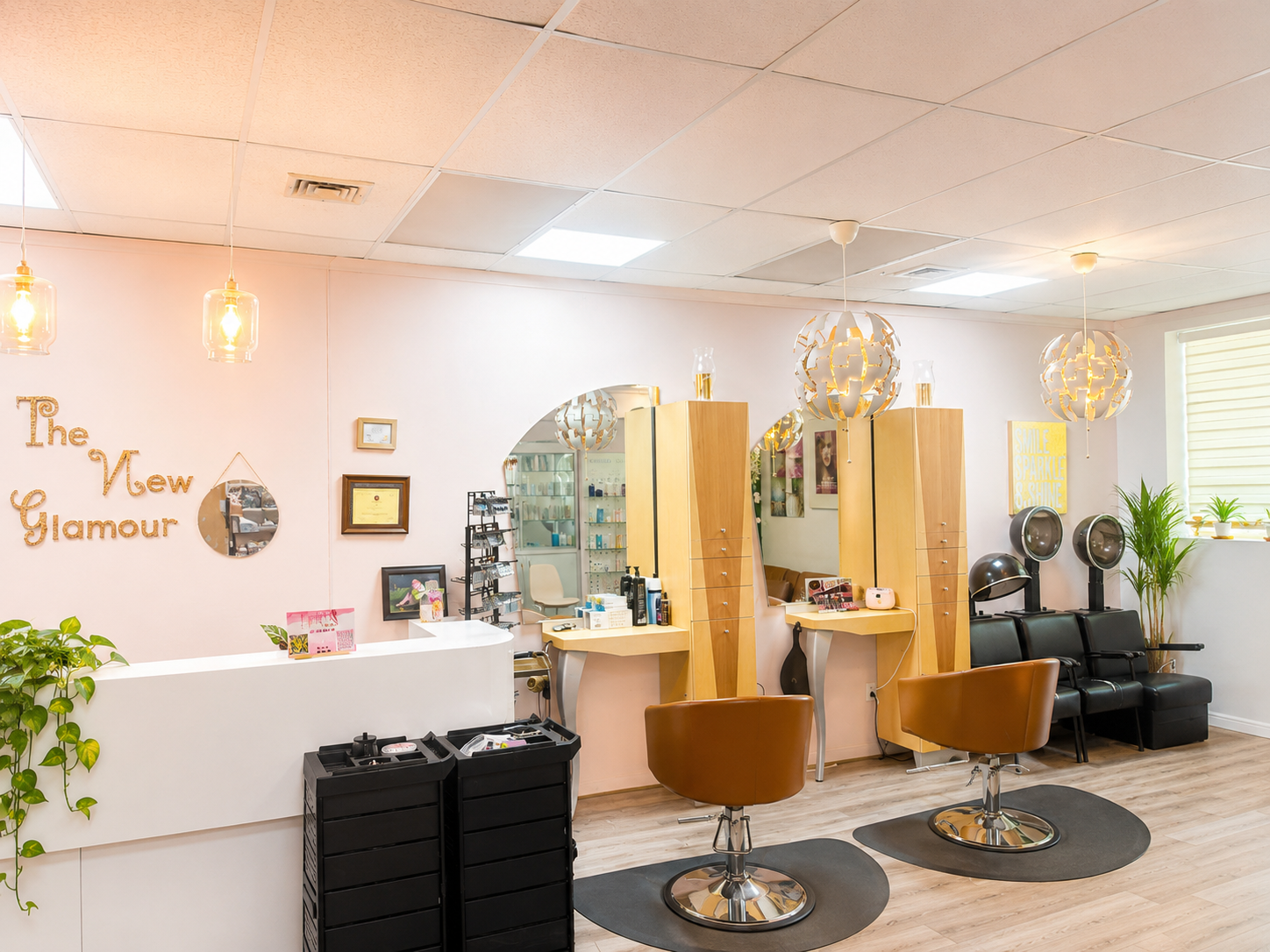 The New Glamour Beauty Salon interior